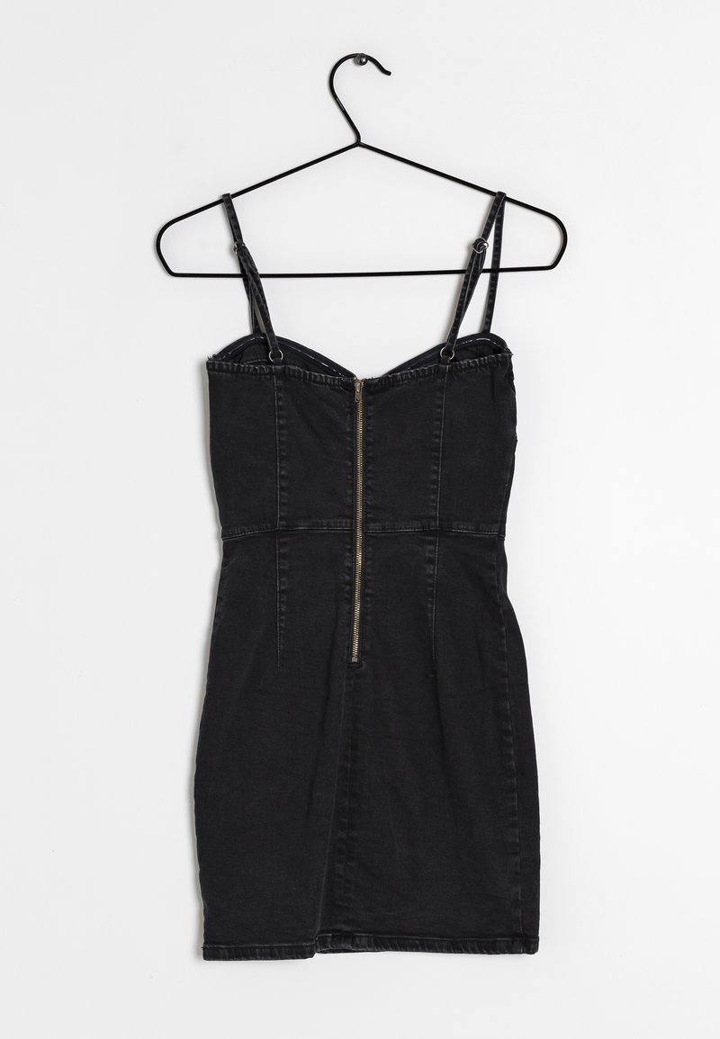 primark black denim dress denim dress