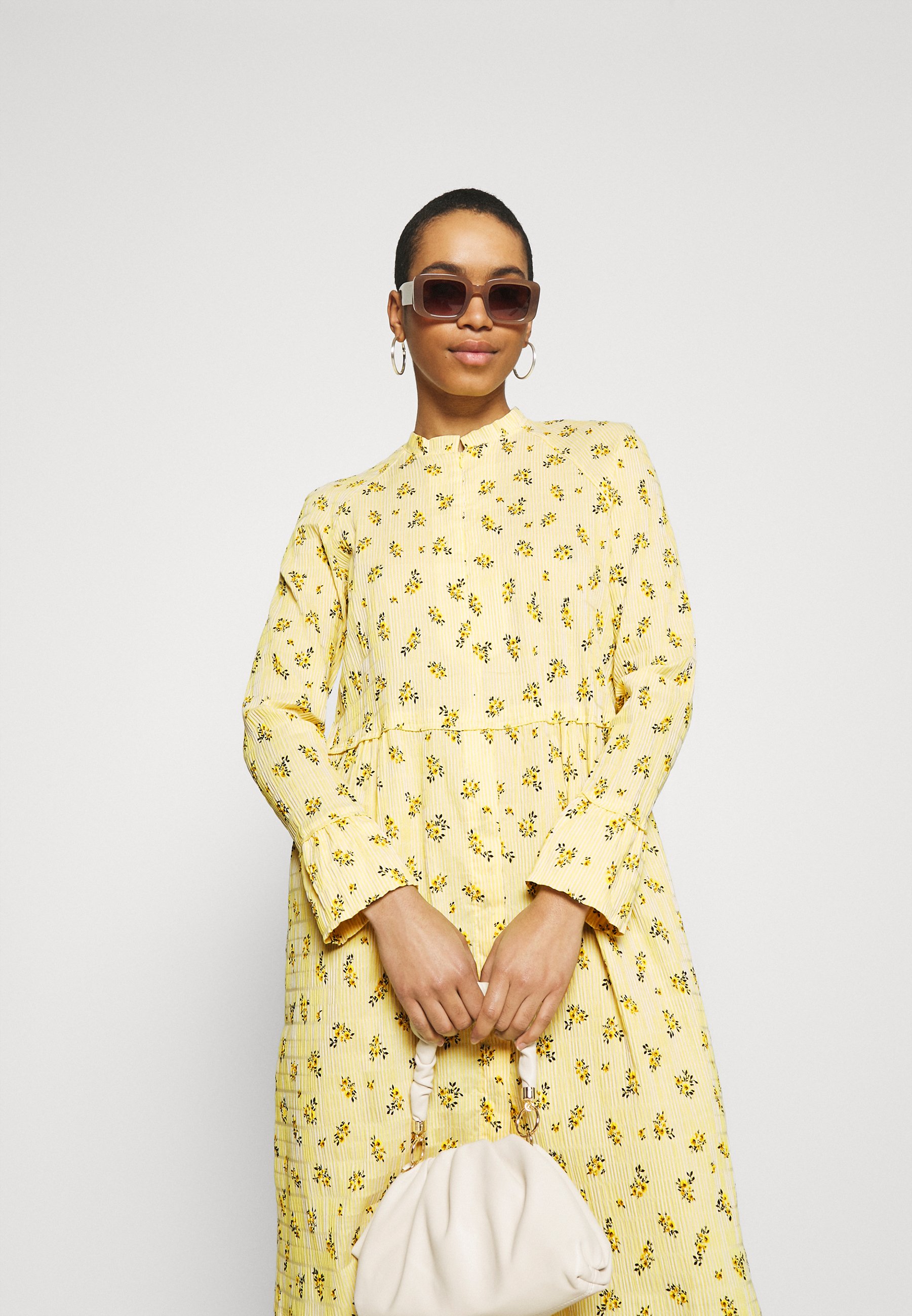 Women CRINKLE PRINT POP DUPINA - Day dress Women CRINKLE PRINT POP DUPINA - Day dress