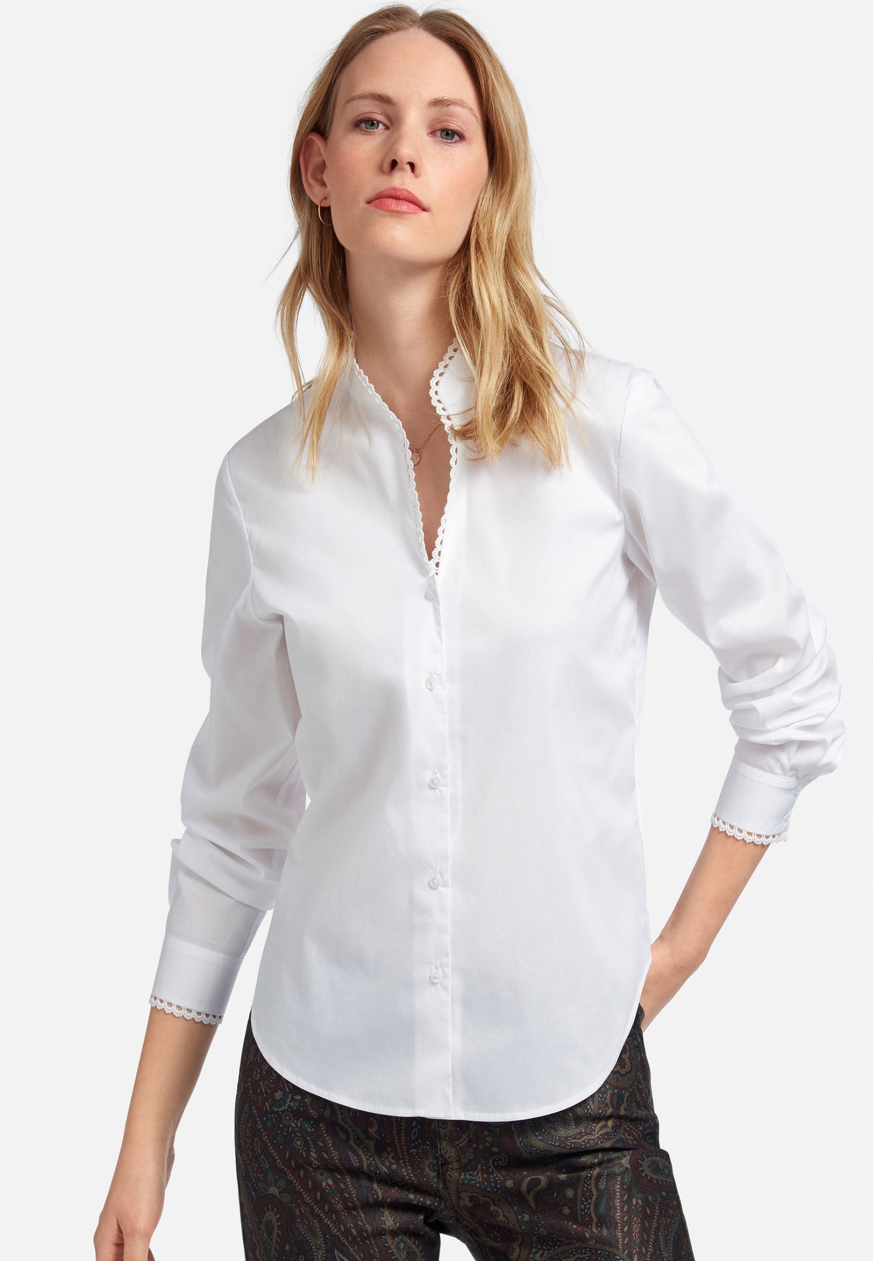 PETER HAHN Blouse - weiß/wit - Zalando.nl