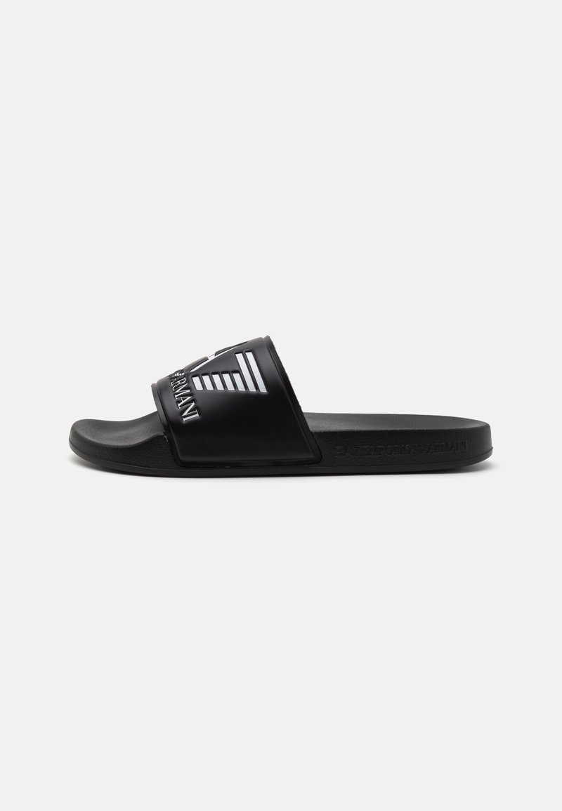 EA7 Emporio Armani - UNISEX - Natikače za bazen - black beauty, Povećaj