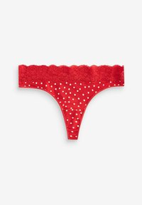 Next MONOCHROME KNICKERS FOUR PACK - String - red cream