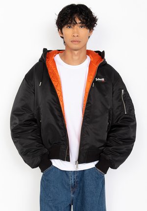 TYPE N2B À CAPUCHE INTÉGRÉ - Winterjacke - noir