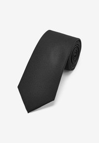 Next TEXTURED WITH 2 PACK REGULAR - Krawatte - black charcoal grey