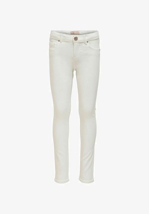 ONLY GIRLS KOGRAIN REG - Skinny džíny - white