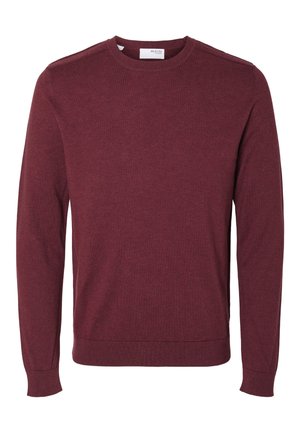 Selected SLHBERG CREW NECK - Maglione - syrah