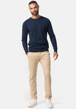 INDICODE JEANS, WASLING - Nohavice chinos - irish cream