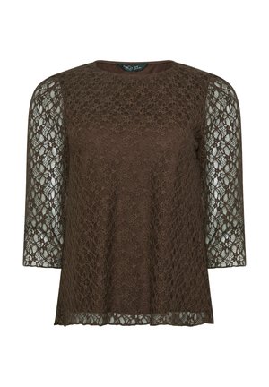 M&Co, PETITE TOPS. - Bluse - chocolate