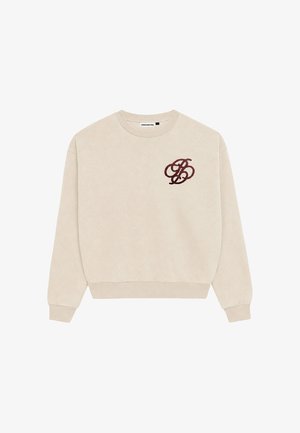 PROHIBITED, COLLEGE DAYS CREW NECK UNISEX - Φούτερ - ecru