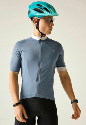 Dare 2B DARE 2B LIGHTNING SHORT SLEEVE JERSEY CYCLING TOP CYCLING JERSEY - Maglia da ciclista - mercury iceberg