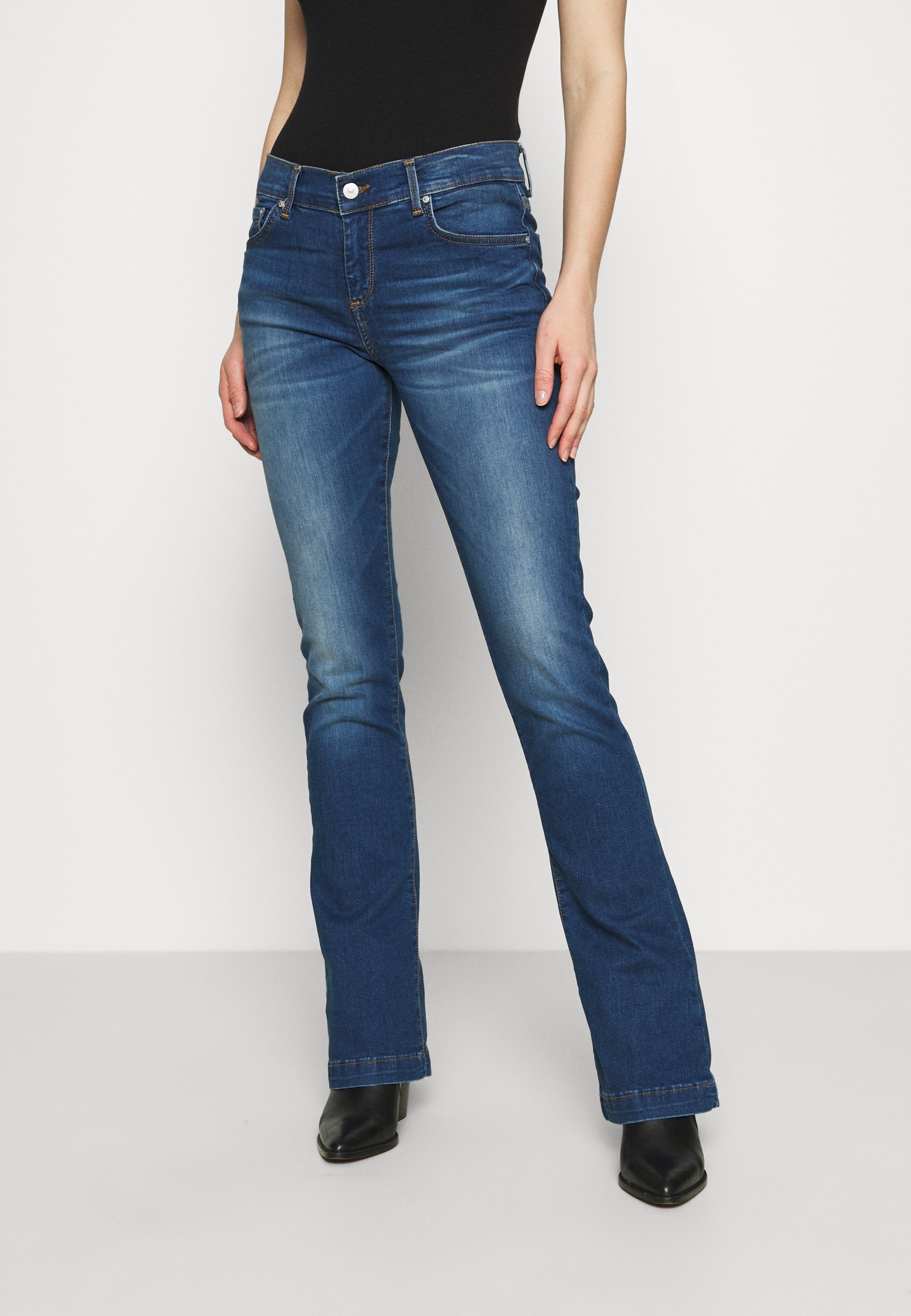 LTB FALLON - Flared Jeans - talia wash/grey denim - Zalando.co.uk