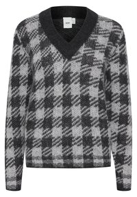 ICHI Strickpullover - black