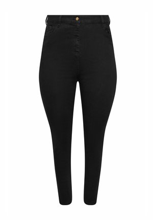 Yours Clothing, STRETCH AVA - Vaqueros pitillo - black
