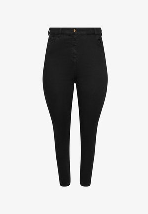 Yours Clothing, STRETCH AVA - Skinny-Farkut - black
