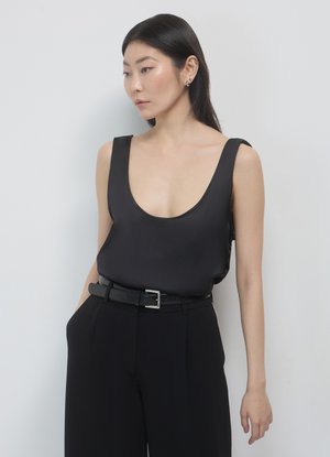 Calliope SCOLLO AD U - Débardeur - ultrablack