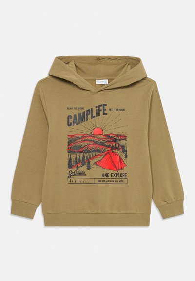 NKMVUGO - Sweat à capuche - khaki
