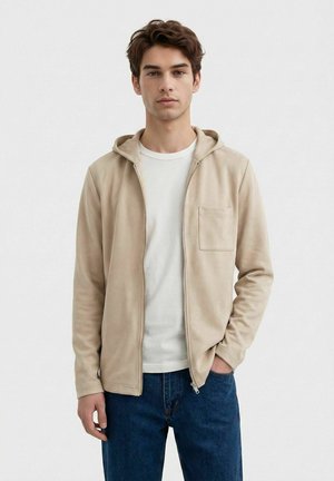 NIKOLAJ HOODIE - Sweatjakke - beige