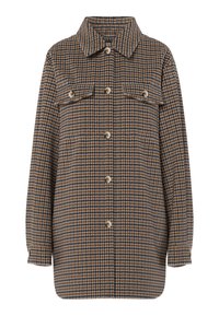 PCSAGA SHACKET - Κοντό παλτό - birch/downtown brown/night sky