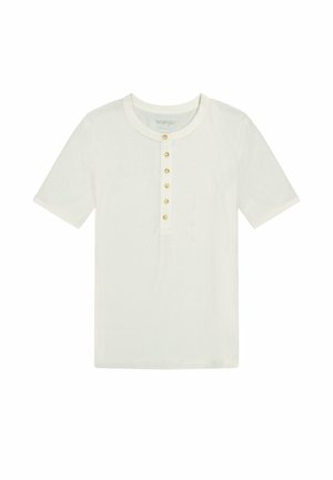 Wrangler SHORT SLEEVE SLIM FIT  - T-paita - worn_white