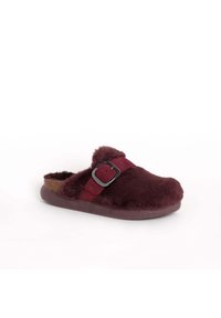 Scholl SCHOLL CLOG IVY BIG BUCKLE fioletowy