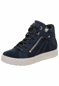 Zapatillas Altas Superfit Happy Para Niña - Tejido Suave, Cierre Velcro, Suela Flexible