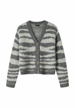 Kardigan - dark grey melange