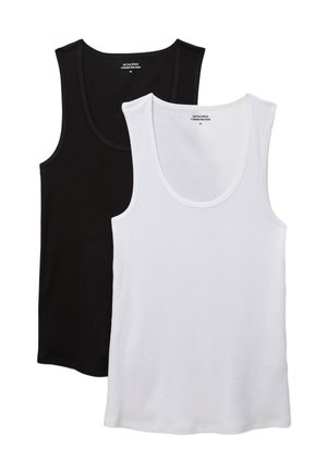 LOT DE 2 - Débardeur - noir