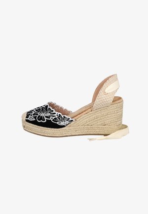 Pink Desert, ALPARGATAS DE ESPARTO - Zapatos de salón con cordones - black