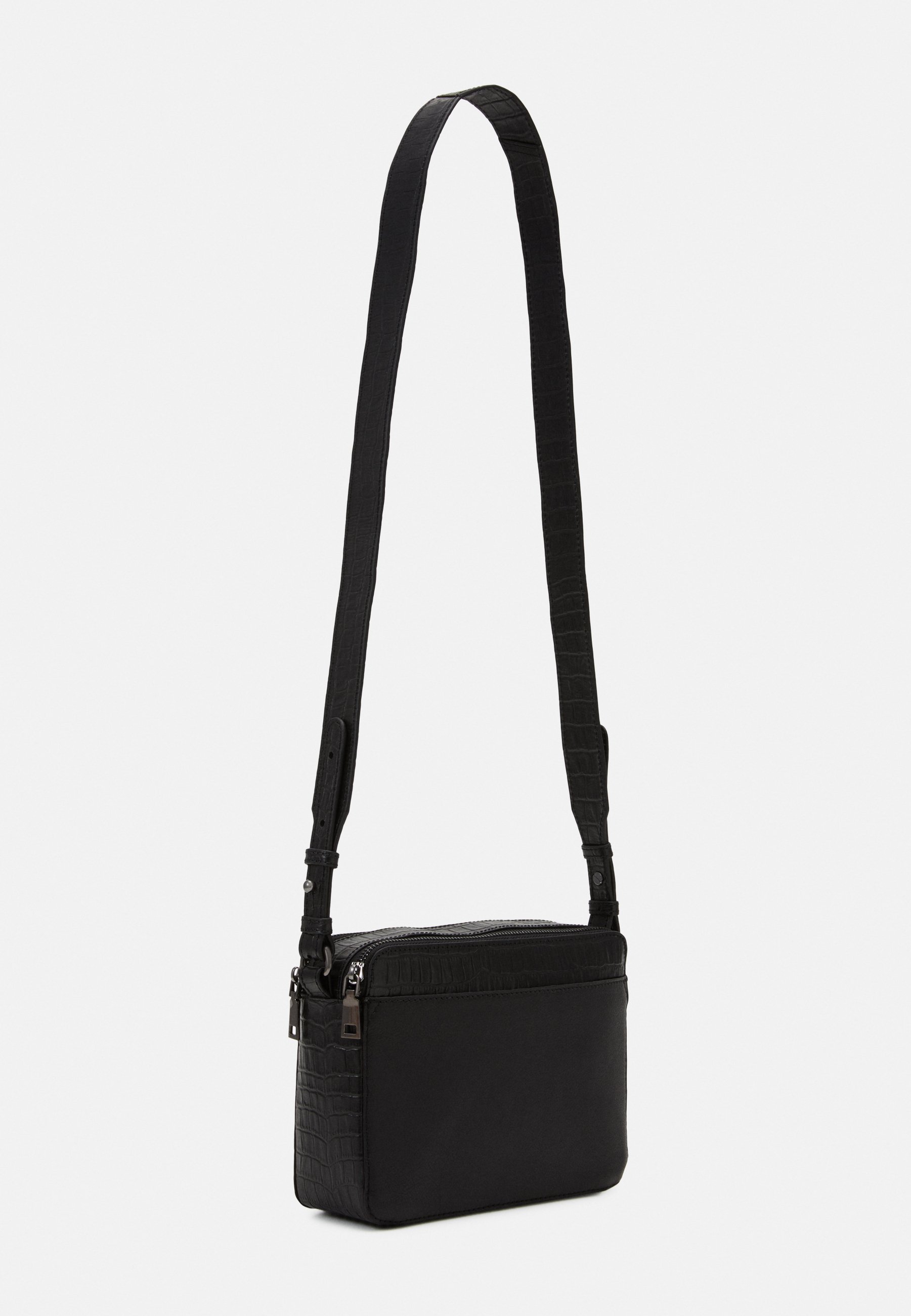 Zign LEATHER Axelremsväska black Zalando.se Zign Axelremsväska black Zalando.se