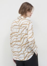 Calliope Hemdbluse - var bianco lana