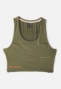 ADI365 HERMANOS KOUMORI CROP TOP - Top - olive strata