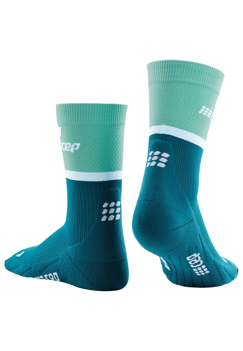 Herren Unterhosen | CEP COMPRESSION MID CUT SOCKS THE RUN Sportsocken ocean petrol/petrol - XK32996 Herren Unterhosen | CEP COMPRESSION MID CUT SOCKS THE RUN Sportsocken ocean petrol/petrol - XK32996