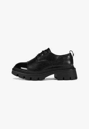 Nine West, NINE WEST LOAFERS WOMEN'S BLACK 8198-1 - Veterschoenen - black