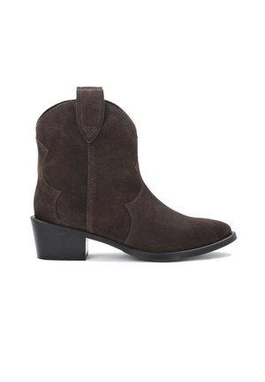 VIOLA - Stivaletti texani / biker - dark brown