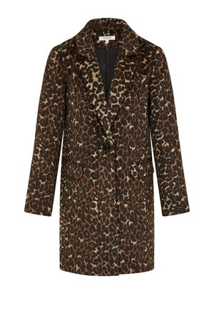 Morgan LONG LEOPARD PRINT - Classic coat - multicolore