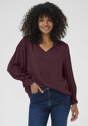 Kaffe Blouse - windsor wine