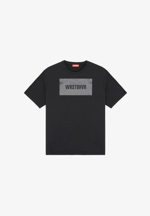 WRSTBHVR, WRSTBHVR T-SHIRT RELLO T-SHIRT UNISEX - Μπλουζάκι με στάμπα - black beauty