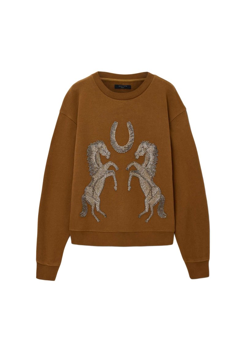 AllSaints Sweater cognac