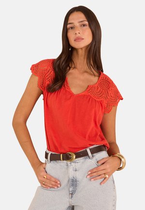 Maison 123, T-SHIRT LILOU - T-shirt imprimé - geranium