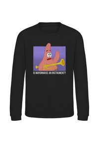 Henry Tiger SPONGEBOB SQUAREPANTS MAYONNAISE - Mikina - black