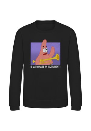 SPONGEBOB SQUAREPANTS MAYONNAISE - Sweatshirt - black