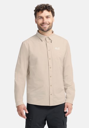 PRELIGHT SUNCOOL LS  M - Hemd - oyster