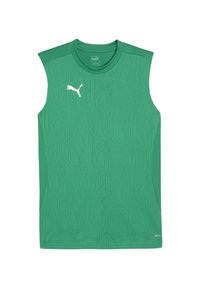 Puma - TEAMSPORT TEAMFINAL TANK - Top - gruensilber Immagine in miniatura 1