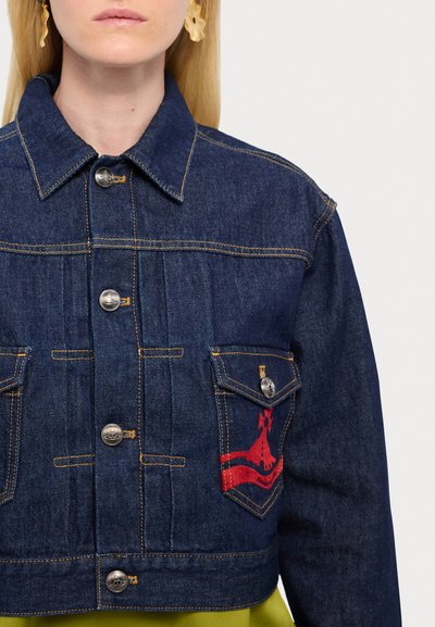 Vivienne Westwood MARLENE JACKET - Casaco de ganga - sunken orb/indigo