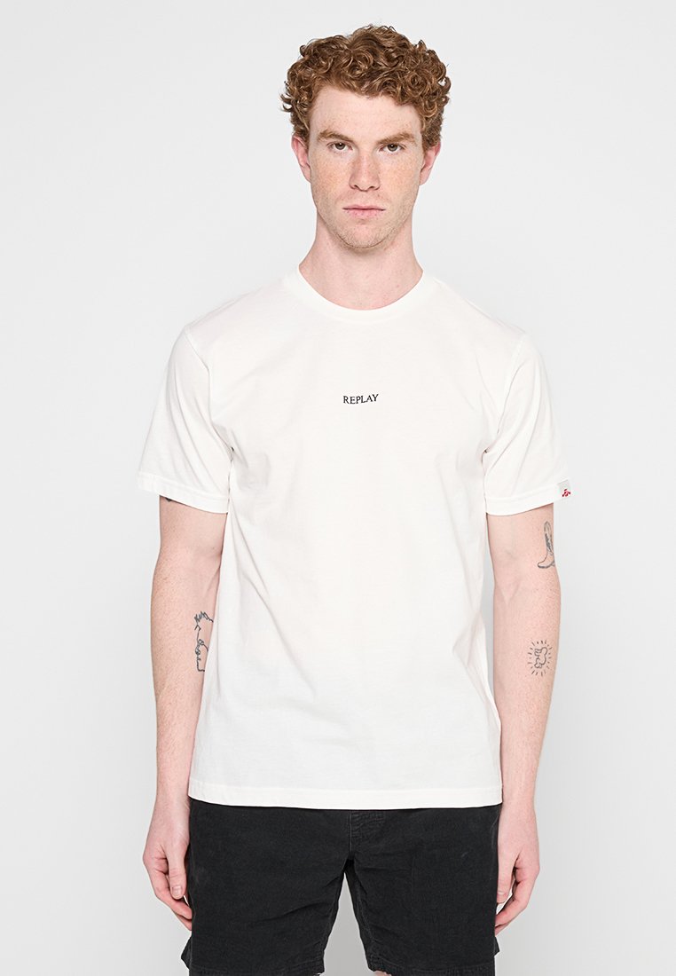 Replay T-shirt basic wit