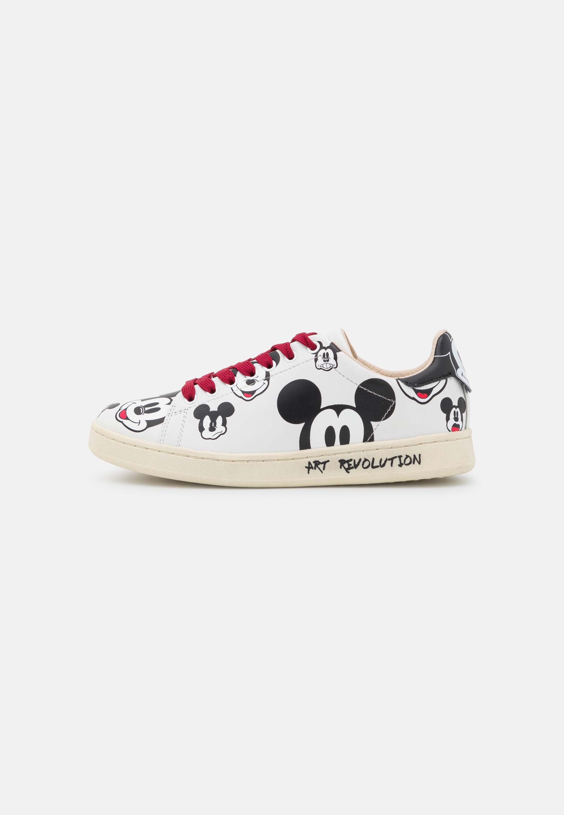 MOA - Master of Arts GALLERY MICKEY MOUSE PRINT - Sneakers basse -  white/bianco - Zalando.it