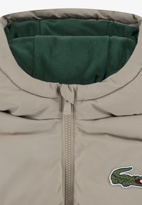 Lacoste CORE PUFFER JKT UNISEX - Giacca invernale - beige