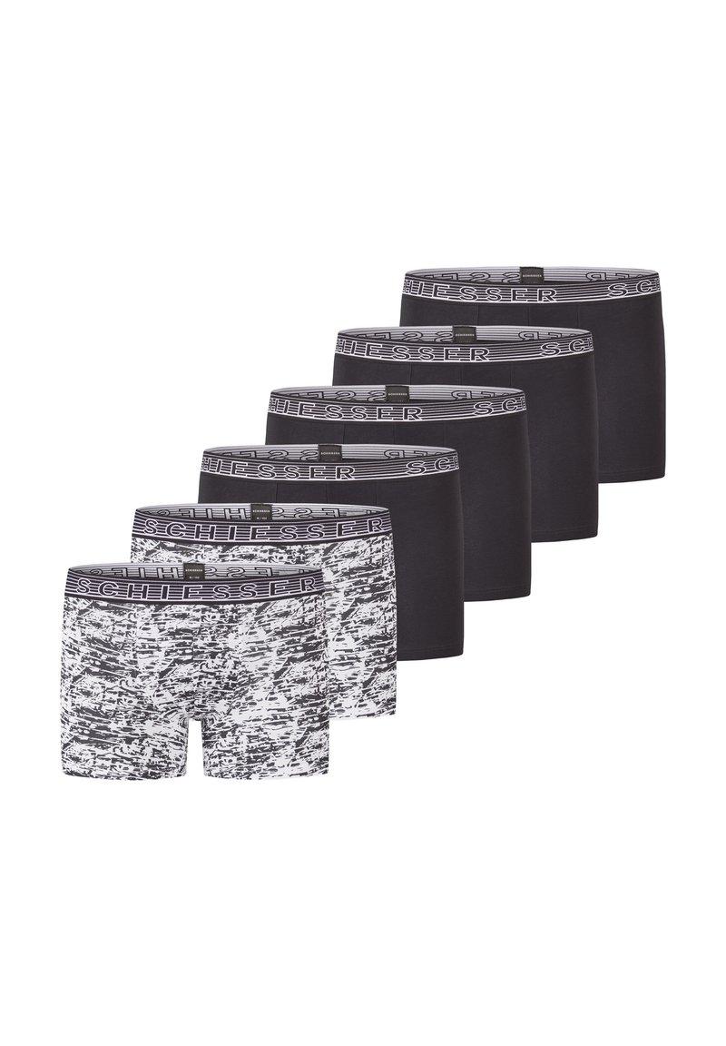 Schiesser 6ER PACK - Culotte - schwarz mix