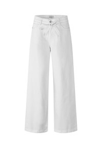 ISOLDE SOLID PANTS - Wide leg - soft white