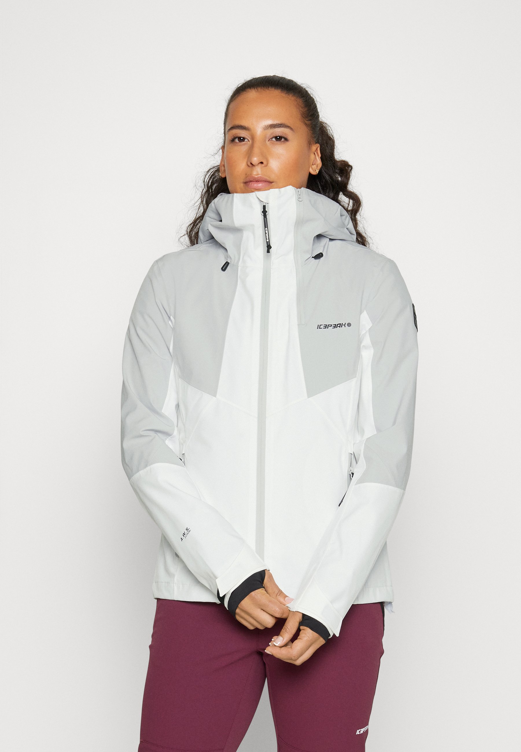 Icepeak Delavan Windbreaker optic, Women's, Size: 18, White
