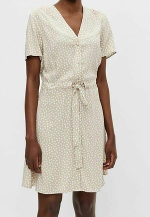 Vestido camisero - silver-coloured